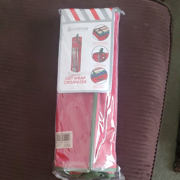 Whitmor Other - Whitmor Red Gift Wrap Organizer